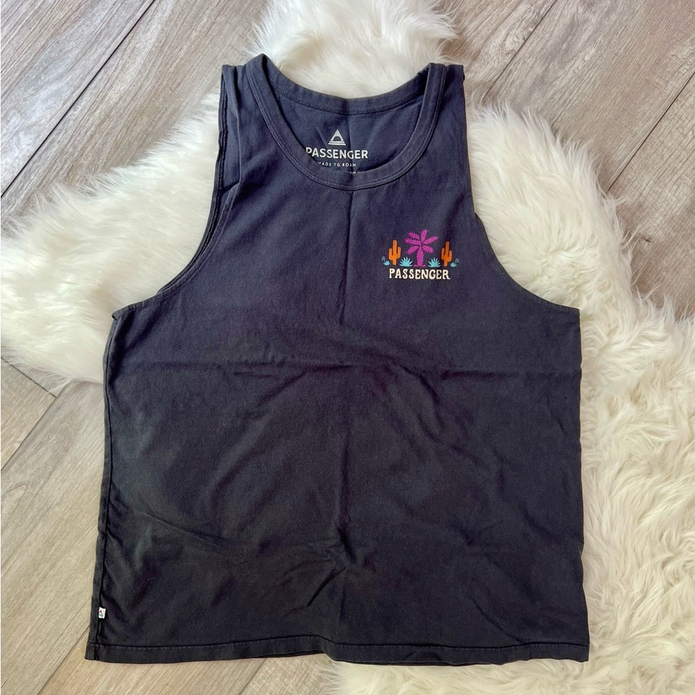 PASSENGER | “Roaming Nomads Nowhere Bound” Muscle Tee Tank Top (XL)